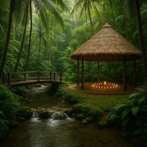 A quite spot by the creek to restore.